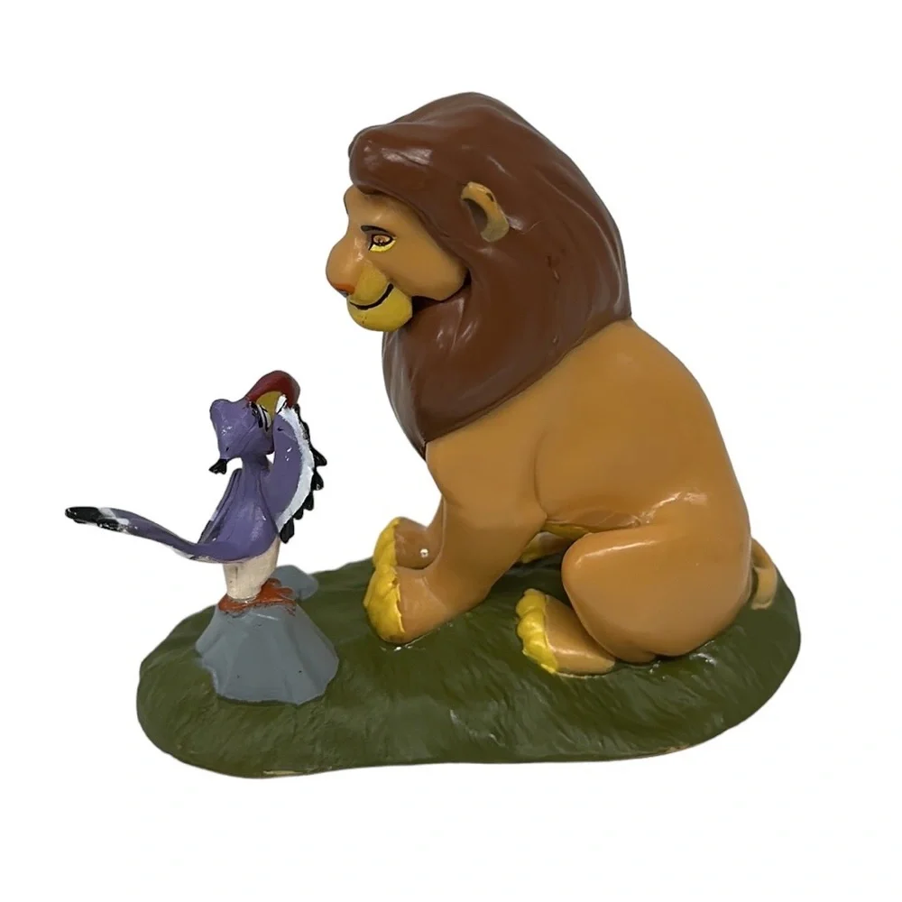 Disney Exclusive The Lion King Mufasa w/ Zazu and Pumba PVC Figures Cake Toppers